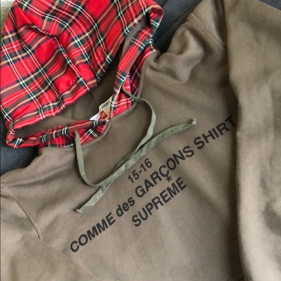 supreme cdg jacket